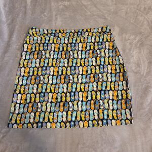 Good Clothes Flip Flop Print Skirt Women's Size 16